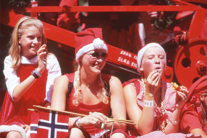 Santa Girls from Norway